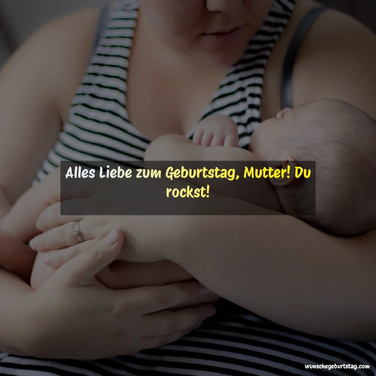 Alles Liebe zum Geburtstag, Mutter! Du rockst! - Geburtstagswünsche Mutter