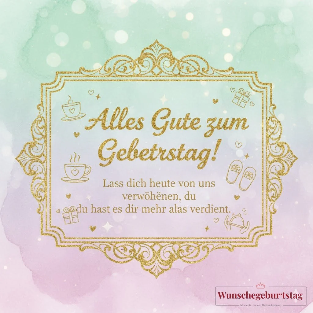 Alles Gute zum Geburtstag! Lass dich heute von uns verwöhnen, du hast es dir mehr als verdient. - Geburtstagswünsche Mutter