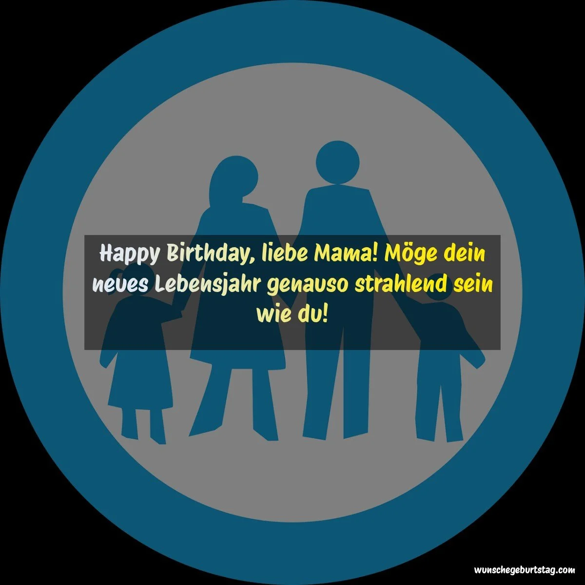 Happy Birthday, liebe Mama! Möge dein neues Lebensjahr genauso strahlend sein wie du! - Geburtstagswünsche Mutter